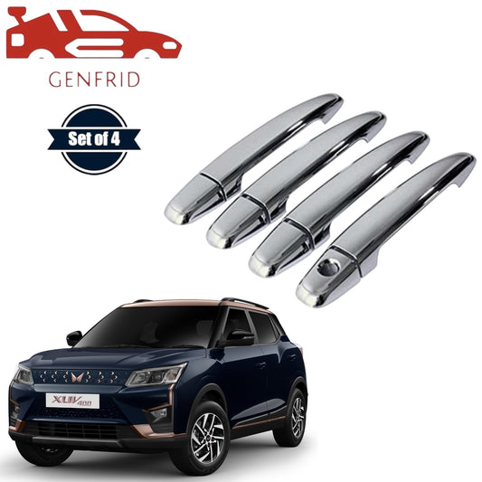 GENFRID Car Chrome Door Handle Covers For Mahindra XUV400
