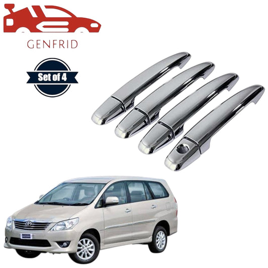 GENFRID Car Chrome Door Handle Covers For Toyota Innova