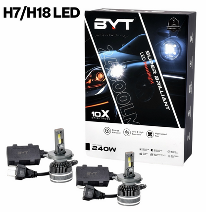 GENFRID (BYD) H7 240 W White Car Led Headlight Bulb